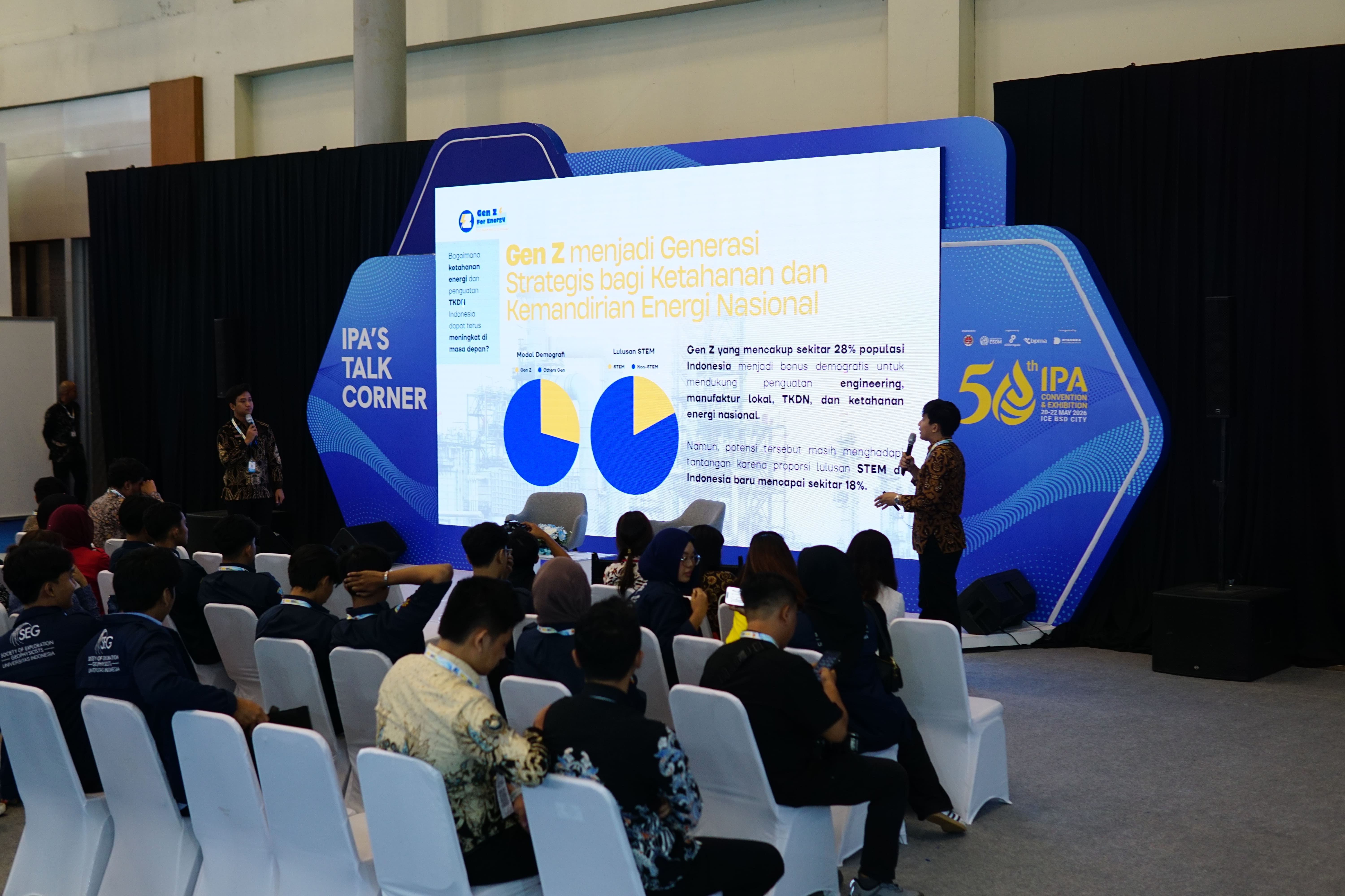 Gen Z For Energy Hadir di The 50th IPA Convex 2026: Mendorong Peran Generasi Muda dalam Memperkuat Ketahanan Energi Nasional