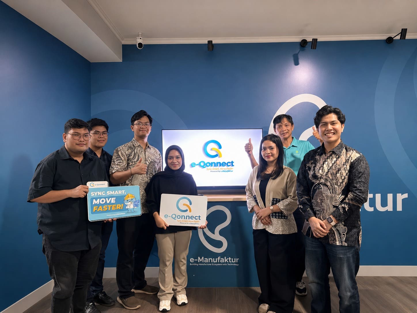 Kado untuk Indonesia, e-Manufaktur Luncurkan e-Qonnect pada Momentum HUT ke-81 RI