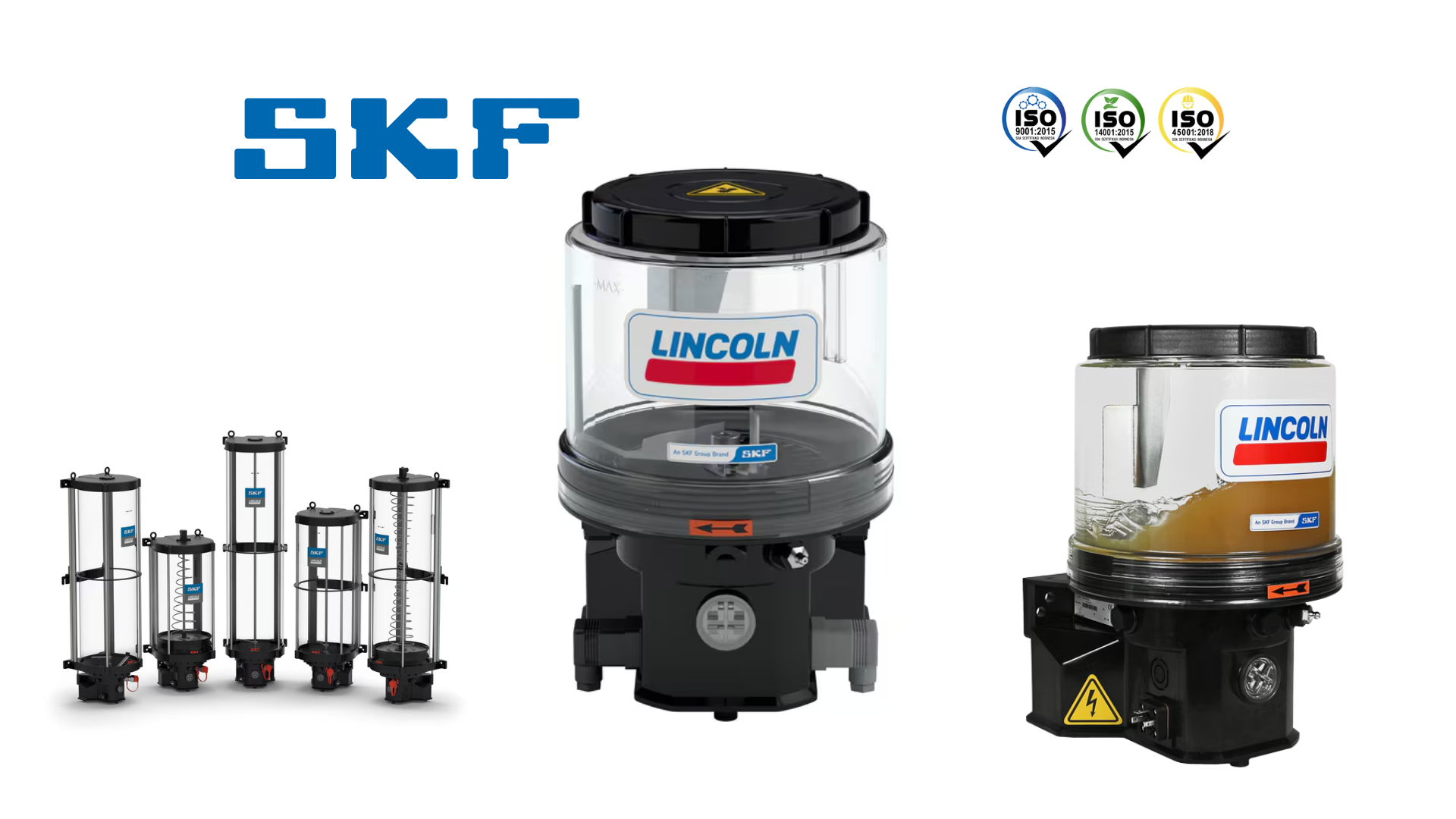 Electrically operated lubrication pump P203